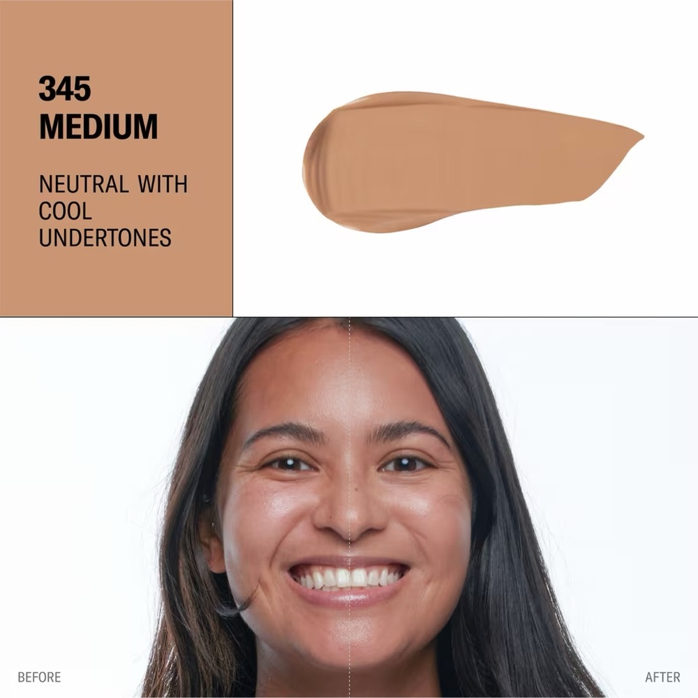 Youthforia 345 Date Night Skin Tint Serum Foundation- medium neutral/cool tones